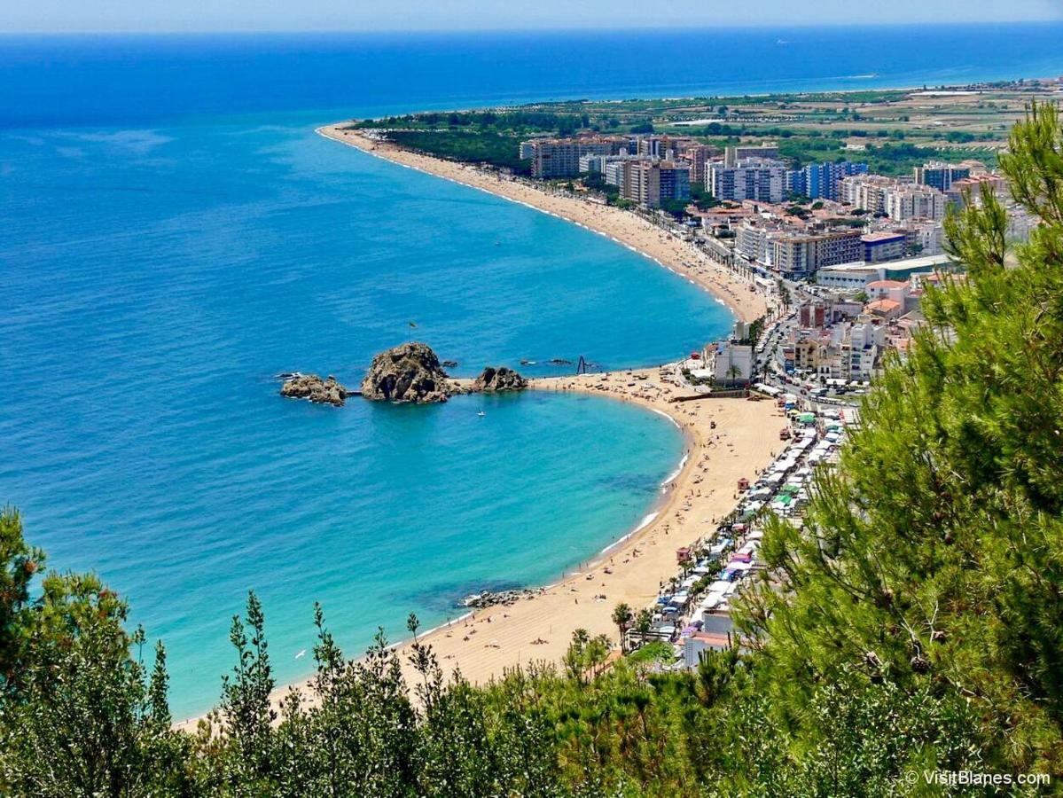 Apartamento Puerto Con Piscina Leilighet Blanes Eksteriør bilde